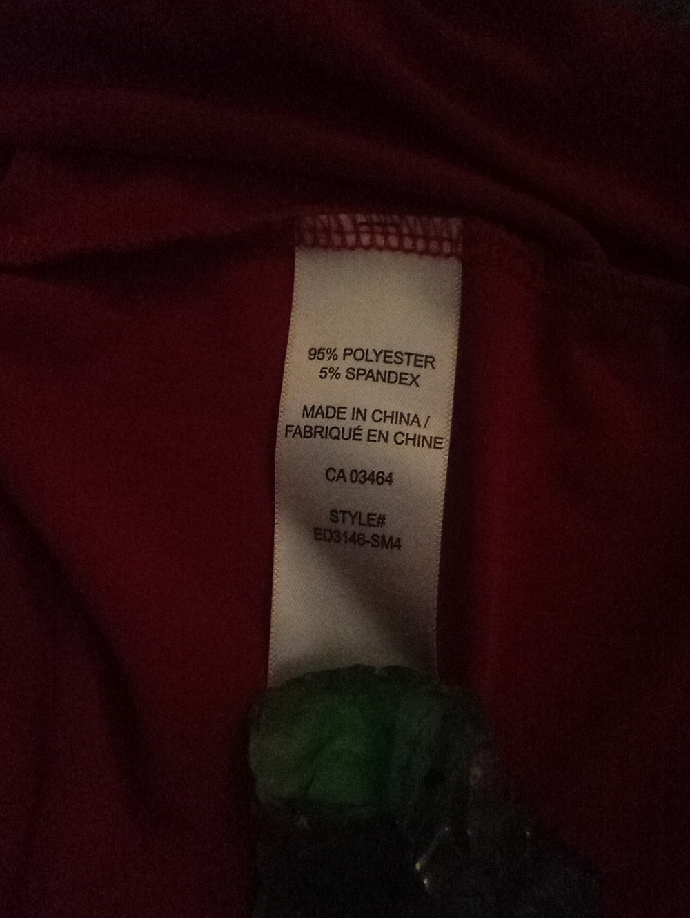 Red Ruffle Top Goth - Picture 9 of 10